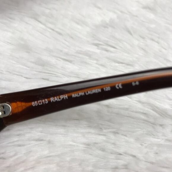 RALPH LAUREN Sunglasses Oversized Tortoiseshell 7569S/0TV7 Gradient Lens Women's - Picture 7 of 8